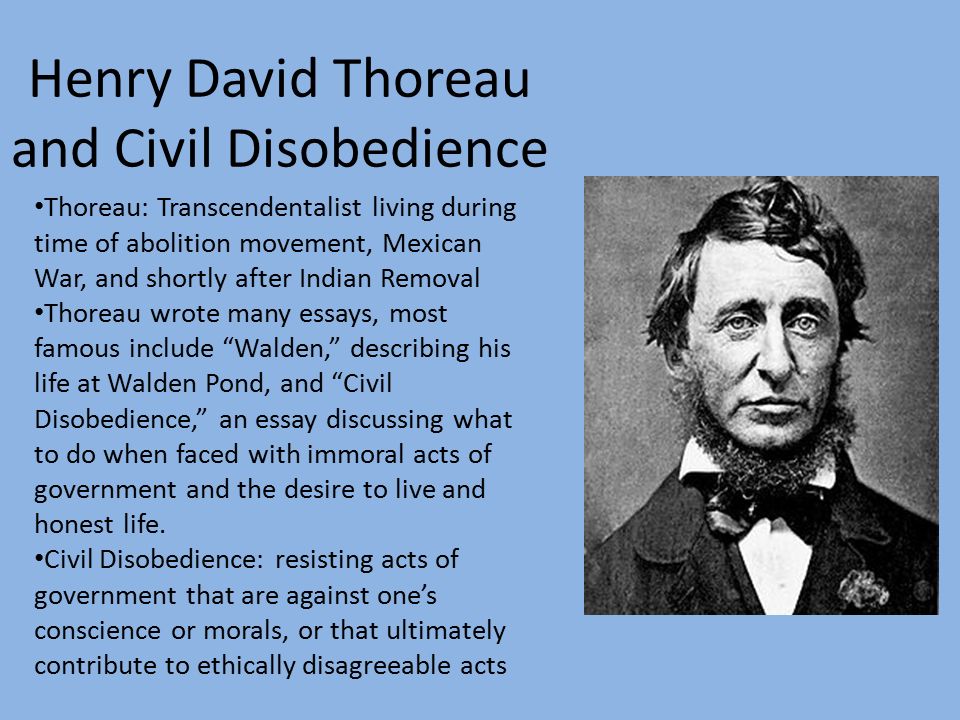 Analysis and Summary of “Civil Disobedience” by Henry David Thoreau